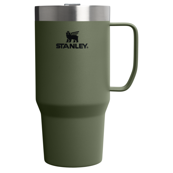Stanley 24 OZ Everyday Suburban Insulated Mug In Dried Pine Green
